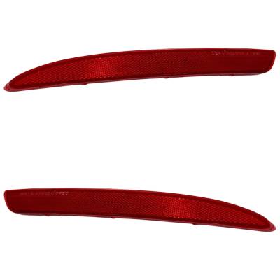 Rareelectrical - New Rear Left And Rear Right Bumper Reflector Compatible With Kia Optima Lx 1.6T Optima S 2016-2018 - Image 2