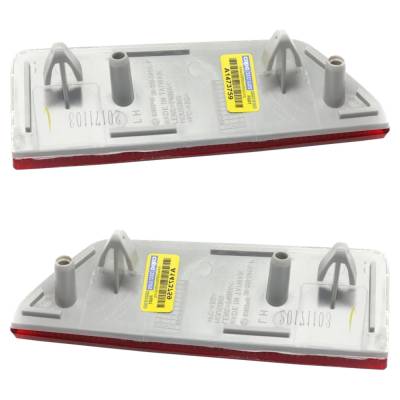 Rareelectrical - New Rear Left And Rear Right Bumper Reflector Compatible With Gmc Terrain Sl 4 Cyl 2.4L Terrain Slt - Image 5