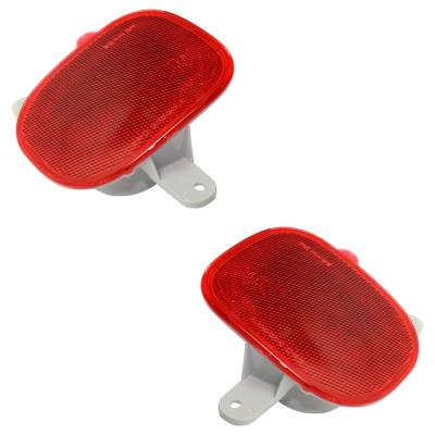 Rareelectrical - New Rear Left And Rear Right Bumper Reflector Compatible With Jeep Renegade Trailhawk 4 Cyl 2.4L - Image 2