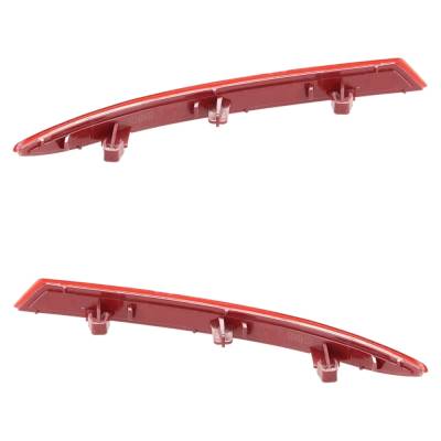 Rareelectrical - New Rear Left And Rear Right Bumper Reflector Compatible With Volkswagen Jetta Hybrid Trendline 4 - Image 6