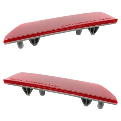 Rareelectrical - New Rear Left And Rear Right Bumper Reflector Compatible With Gmc Terrain Slt 6 Cyl 3.6L Terrain - Image 6