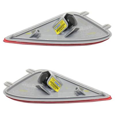 Rareelectrical - New Rear Left And Rear Right Bumper Reflector Compatible With Hyundai Sonata Hybrid Limited Sonata - Image 5