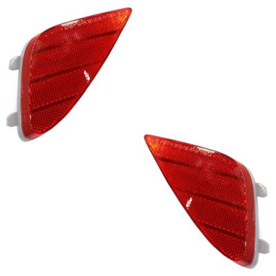 Rareelectrical - New Rear Left And Rear Right Bumper Reflector Compatible With Hyundai Sonata Hybrid Premium Sonata - Image 2
