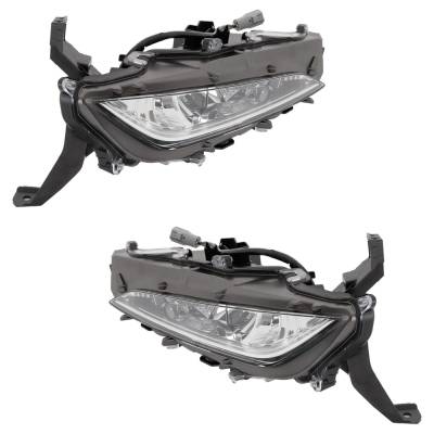 Rareelectrical - New Front Left And Front Right Fog Light Compatible With Lexus Rx350l Base 6 Cyl 3.5L Rx450hl Base 6 - Image 2
