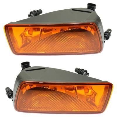 New Front Left And Front Right Fog Light Compatible With Ford Explorer Xlt 2007-2009 By