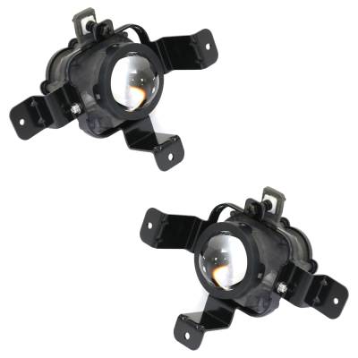 Rareelectrical - New Front Left And Front Right Fog Light Compatible With Chevrolet Spark Lt Spark Ls 2013-2015 By - Image 3