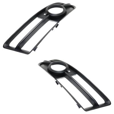 Rareelectrical - New Front Left And Front Right Fog Light Trim Compatible With Audi A4 Quattro Cabriolet 6 Cyl 3.0L - Image 3