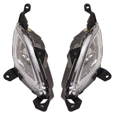 Rareelectrical - New Front Left And Front Right Fog Light Compatible With Hyundai Genesis 5.0 R-Spec Genesis 4.6 - Image 2