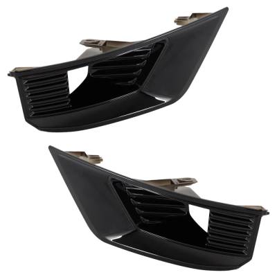 Rareelectrical - Front Left And Front Right Fog Light Trim Compatible With Nissan Armada Sl 8 Cyl 5.6L 2021-2023 By - Image 3