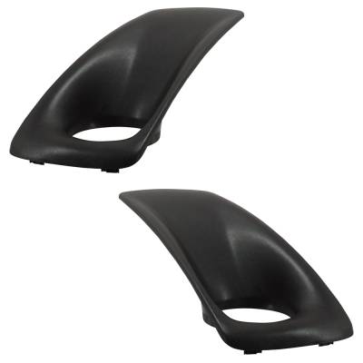 Rareelectrical - Front Left And Front Right Fog Light Trim Compatible With Kenworth T660 Base 6 Cyl 10.8L 2008-2015 - Image 2