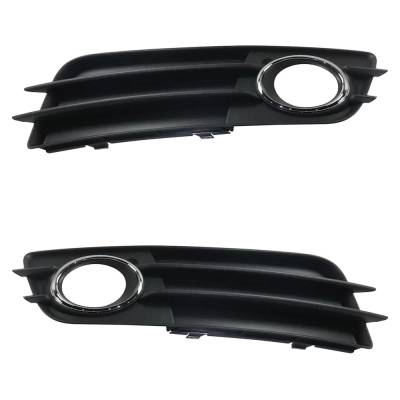 Rareelectrical - New Front Left And Front Right Fog Light Trim Compatible With Audi S4 Base A4 Quattro Base 2009-2012 - Image 4
