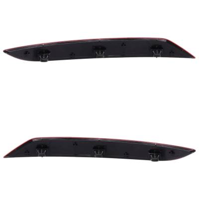 Rareelectrical - New Rear Left And Rear Right Bumper Reflector Compatible With Volkswagen Gti Autobahn E-Golf - Image 3