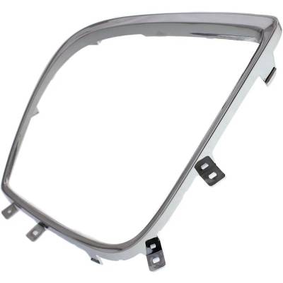 Rareelectrical - New Chrome Fog Light Trim Compatible With Mazda Cx-7 Sport Cx-7 Sv Cx-7 Grand Touring Cx-7 Gt Cx-7 - Image 2