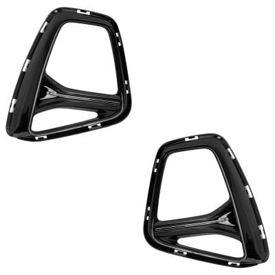 Front Left And Front Right Fog Light Trim Compatible With Chevrolet Blazer Rs 2019-2022 By Gm1038261