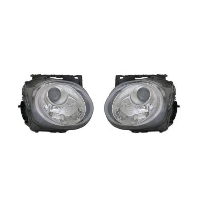 New Pair Of Head Lights Compatible With Nissan Juke 15-17 26010-3Ym2a 260603Ym2a 260103Ym2a