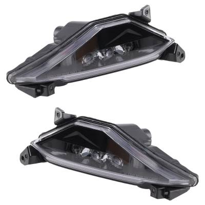 New Front Left And Front Right Fog Light Compatible With Acura Mdx Sh-Awd 6 Cyl 3.5L 2022 Ac2592116