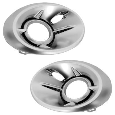 Front Left And Front Right Fog Light Trim Compatible With Mercedes Benz Gla250 Base 4 Cyl 2.0L