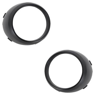Rareelectrical - Front Left And Front Right Fog Light Trim Compatible With Kia Soul Ex 4 Cyl 2.0L Soul + 4 Cyl 2.0L - Image 2
