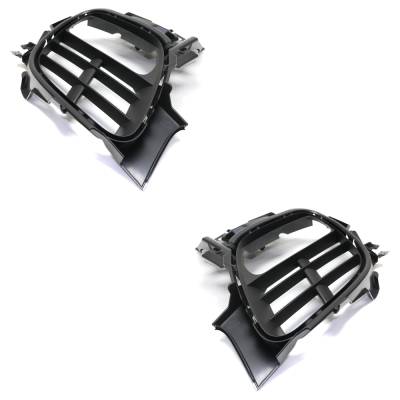 Rareelectrical - Front Left And Front Right Fog Light Trim Compatible With Porsche Panamera Gts 2013 Po1038103 - Image 2