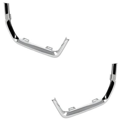 Rareelectrical - Front Left Outer And Front Right Outer Fog Light Trim Compatible With Gmc Terrain Sle 4 Cyl 1.5L - Image 2