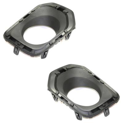 Rareelectrical - Front Left And Front Right Fog Light Trim Compatible With Toyota Tacoma Limited 6 Cyl 3.5L 2016-2023 - Image 3