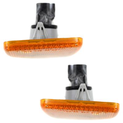 Rareelectrical - New Front Left And Front Right Side Marker Compatible With Hummer H3 Base 5 Cyl 3.5L H3 Alpha 8 Cyl - Image 4