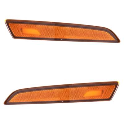 New Front Left And Front Right Side Marker Compatible With Volvo Vnr Base Vnl Base 2018-2020