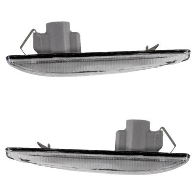 Rareelectrical - New Front Left And Front Right Side Marker Compatible With Bmw 750Li Base 8 Cyl 4.8L 745I Base 8 Cyl - Image 5