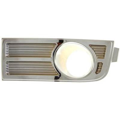 Left Front Fog Light Trim Compatible With Lincoln Mkx Base 6 Cyl 3.5L 2007-2010 Fo2598102