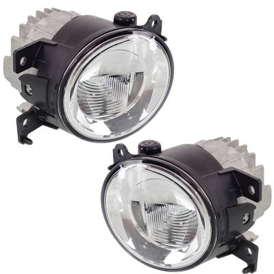 Rareelectrical - New Pair Of Fog Lights Compatible With Nissan Maxima Murano Platinum Reserve Sr Midnight Edition Sl - Image 4