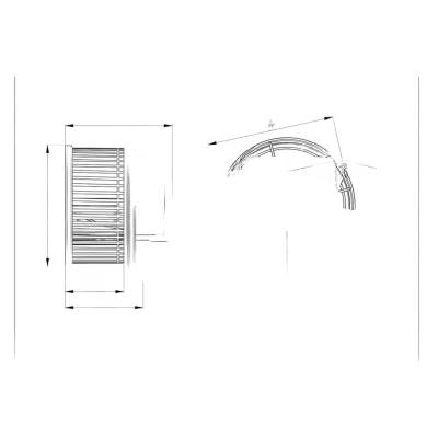 Rareelectrical - New 14V Blower Compatible With Ford Bronco Big Bend Sport Utility Gas 2.3L L4 2300Cc 140Ci Bronco - Image 6