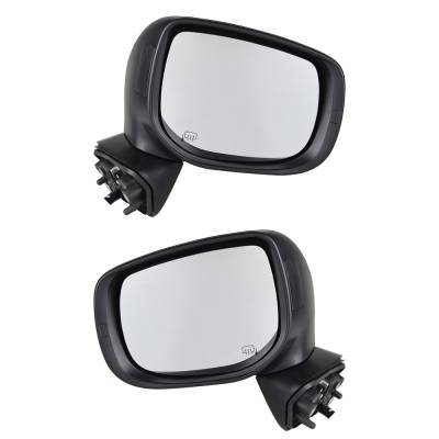 Rareelectrical - New Mirror Pair Compatible With Subaru Forester Premium Plus 2.5 2019 2020 2021 2022 2023 By - Image 2