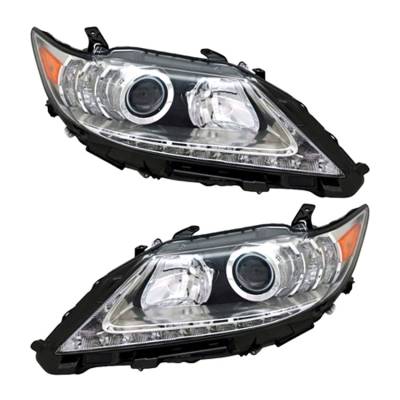 New Pair Of Hid Headlight Compatible With Lexus Es300h Sedan 2013-2015 By Part Number 81145-33B50