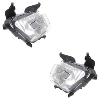 Rareelectrical - New Front Left And Front Right Fog Light Compatible With Kia Sportage Lx Sportage Ex Luxury - Image 3