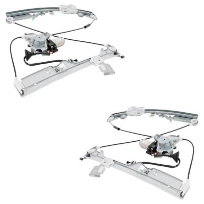 Rareelectrical - Front Left And Front Right Window Regulator Compatible With Infiniti G35 Sport G35 Base 2003-2007 By - Image 2