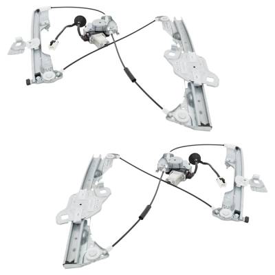 Rareelectrical - Front Left And Front Right Window Regulator Compatible With Infiniti G35 Base G35 Sport 2003-2007 By - Image 5