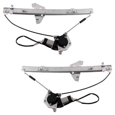 Rareelectrical - Front Left And Front Right Window Regulator Compatible With Toyota Rav4 Base 4 Cyl 2.0L 1996-2000 - Image 5