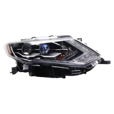 Rareelectrical - New Right Led Headlight Compatible With Nissan Rogue Sl Sport Utility 4 Door 2.5L 2017 2018 By Part - Image 1