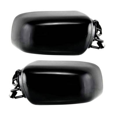Rareelectrical - New Pair Of Door Mirrors Fits Pontiac Grand Prix Le 2.3 1990 Gm1321114 Gm1320114 - Image 2