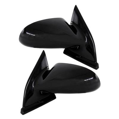 Rareelectrical - New Pair Of Door Mirrors Fits Saturn Sl2 Base 96-02 21170590 21171103 Gm1320207 - Image 2
