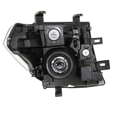 Rareelectrical - New Left Halogen Headlight Compatible With Nissan Frontier Xe Extended Cab Pickup 2005-2008 By Part - Image 2