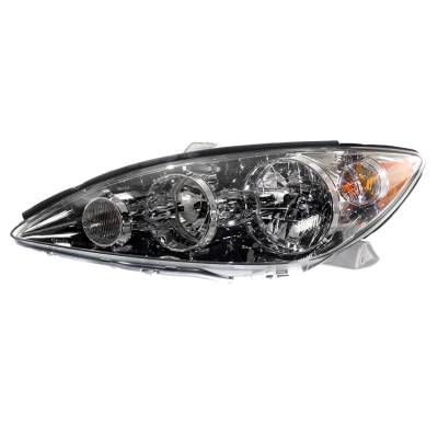New Left Headlight Compatible With Toyota Camry Xle Le Sedan 2.4 3.0 2005-2006 By Part Number