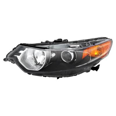 New Left Hid Headlight Compatible With Acura Tsx Base Sedan 2009-2014 By Part Number 33151-Tl0-A02