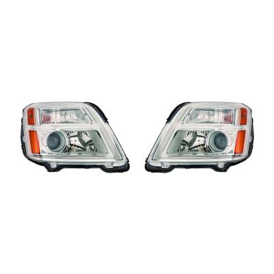 Rareelectrical - New Pair Headlights Fits Gmc Terrain 2010 2011 2012 Halogen 23319179 Gm2503350 - Image 2