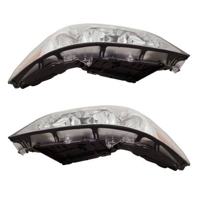 Rareelectrical - New Pair Headlights Compatible With Lincoln Town Car Executive Sedan 4.6L 2011 By Fo2503214 6W1z - Image 3