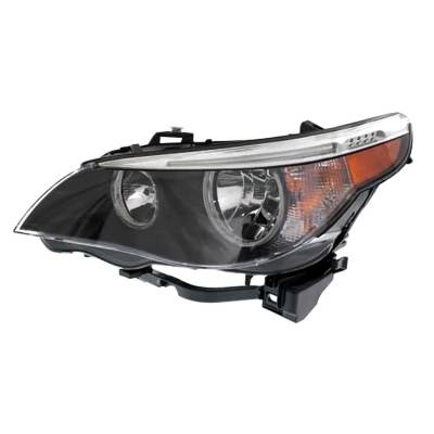 New Drivers Halogen Headlight Compatible With Bmw 530Xi Wagon Sedan 2006-2007 By Part Number