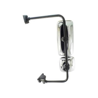 New Left Door Mirror Fits Freightliner Heavy Duty M2 100 Base 2004-2016 With Arm