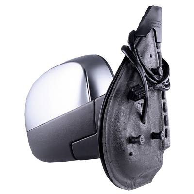 Rareelectrical - New Rh Door Mirror Compatible With Chevy 07-10 Suburban 1500 2500 Off Road Power W/ Heat Chrome - Image 5