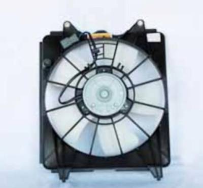 New Left Driver Side Engine Cooling Fan Assembly Compatible With 2006-11 Honda Civic Hybrid