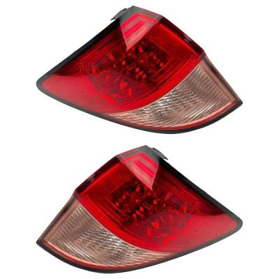 Rareelectrical - New Pair Of Tail Lights Compatible With Honda Hr-V 1.8L 2019 2020 2021 2022 By Part Numbers - Image 1